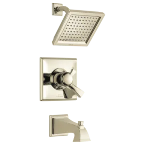 Delta Polished Nickel Dryden™ Tub & Shower Trim