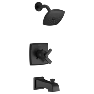 Delta Matte Black Ashlyn® Tub & Shower Trim