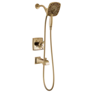 Delta Champagne Bronze Ashlyn Tub & Shower Trim