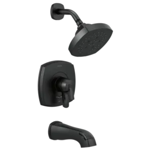 Delta Matte Black Stryke® Tub & Shower Trim