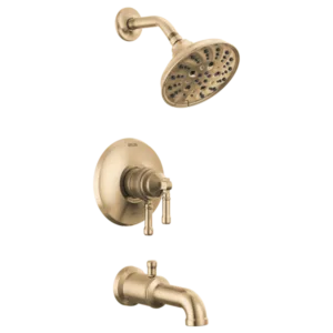 Delta Champagne Bronze Broderick Tub / Shower