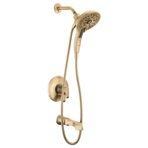 Delta Champagne Bronze Tetra Tub / Shower