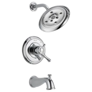Delta Polished Chrome Cassidy® Tub & Shower Trim