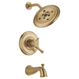 Delta Champagne Bronze Cassidy Tub & Shower Trim