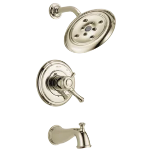 Delta Polished Nickel Cassidy® Tub & Shower Trim