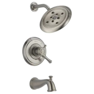 Delta Stainless Steel Cassidy® Tub & Shower Trim