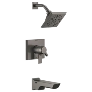 Delta  Black Stainless Steel Pivotal® Tub & Shower Trim