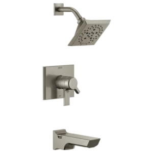 Delta  Stainless Steel Pivotal® Tub & Shower Trim