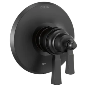 Delta Matte Black Dorval™ Valve Trim