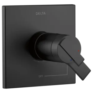 Delta Matte Black Ara® Valve Trim