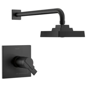 Delta Matte Black Ara® Shower Trim