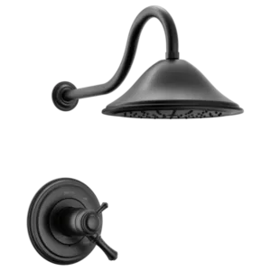 Delta Matte Black Cassidy® Shower Trim