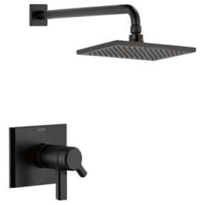 Delta Matte Black Pivotal® Shower Trim