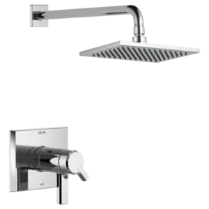 Delta  Polished Chrome Pivotal® Shower Trim