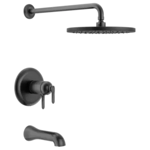 Delta Matte Black Bonacci™ Tub & Shower Trim