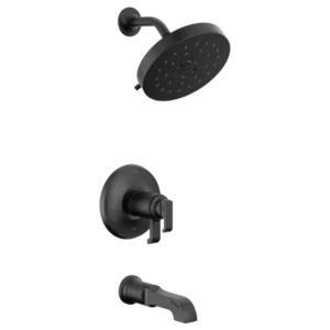 Delta Matte Black Tetraâ„¢ Tub / Shower