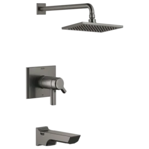 Delta  Black Stainless Steel Pivotal® Tub & Shower Trim