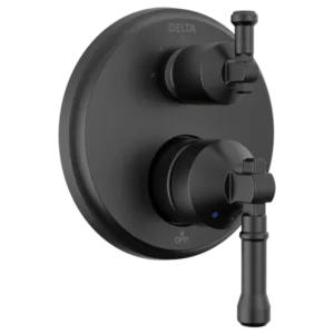 Delta Matte Black Broderick® Shower Trim with Diverter