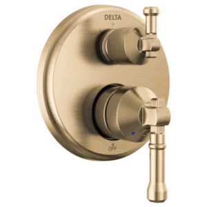 Delta Champagne Bronze Broderick Shower Trim with Diverter
