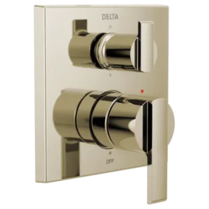 Delta Polished Nickel Ara® Shower Trim with Diverter
