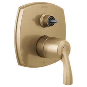 Delta  Champagne Bronze Stryke Shower Trim with Diverter