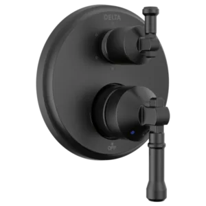 Delta Matte Black Broderick® Shower Trim with Diverter