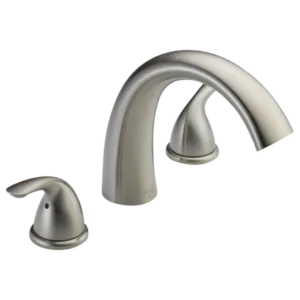 Delta Stainless Steel Classic Deck-Mount without Diverter