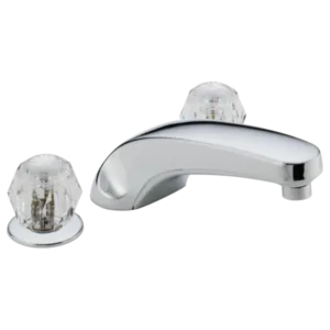 Delta Polished Chrome Classic Deck-Mount without Diverter