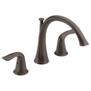 Delta Venetian Bronze Lahara® Deck-Mount without Diverter