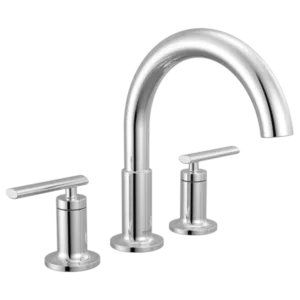 Delta Polished Chrome Altado™ Deck-Mount without Diverter