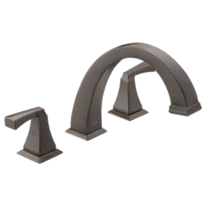 Delta Venetian Bronze Dryden™ Deck-Mount without Diverter