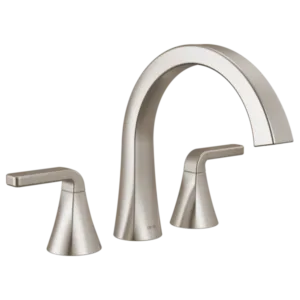 Delta Stainless Steel Lineax™ Deck-Mount without Diverter