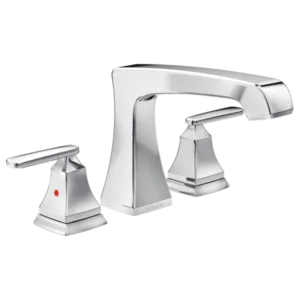 Delta Polished Chrome Ashlyn® Deck-Mount without Diverter