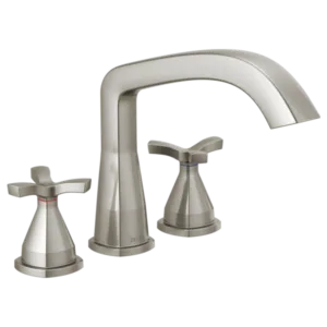 Delta  Stainless Steel Stryke® Deck-Mount without Diverter