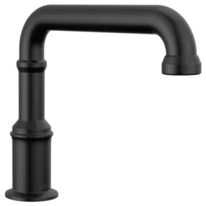 Delta Matte Black Broderick® Deck-Mount without Diverter