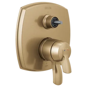 Delta  Champagne Bronze Stryke Shower Trim with Diverter