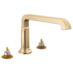 Delta  Champagne Bronze Tetra Deck-Mount without Diverter