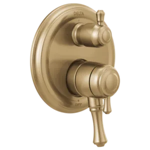Delta Champagne Bronze Cassidy Shower Trim with Diverter