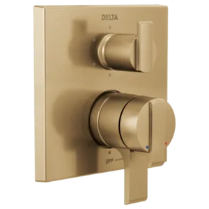 Delta Champagne Bronze Ara Shower Trim with Diverter