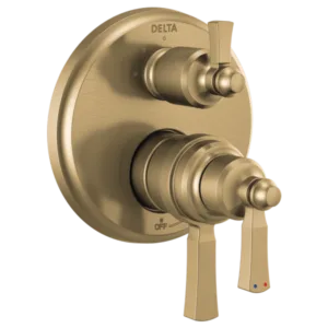 Delta Champagne Bronze Dorval Shower Trim with Diverter