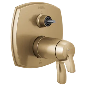 Delta  Champagne Bronze Stryke Shower Trim with Diverter