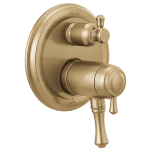 Delta Champagne Bronze Cassidy Shower Trim with Diverter