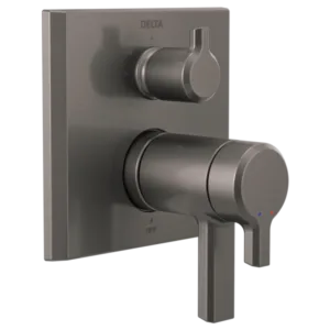 Delta  Black Stainless Steel Pivotal® Shower Trim with Diverter
