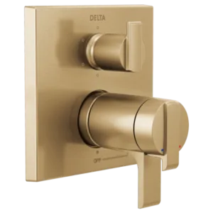 Delta Champagne Bronze Ara Shower Trim with Diverter