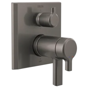 Delta  Black Stainless Steel Pivotal® Shower Trim with Diverter