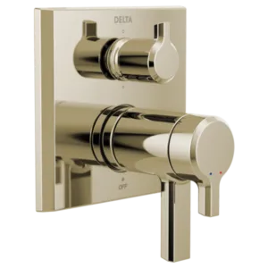 Delta  Polished Nickel Pivotal® Shower Trim with Diverter