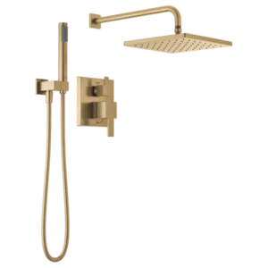 Delta Champagne Bronze Modern Tub / Shower