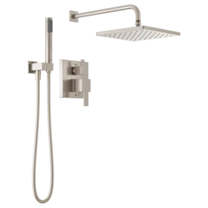 Delta Spotshield Brushed Nickel Modern Tub / Shower