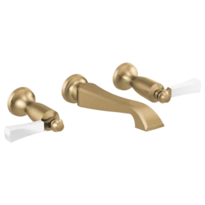 Delta Champagne Bronze / Porcelain Dorval Wall-Mount