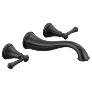 Delta Matte Black Cassidy® Wall-Mount